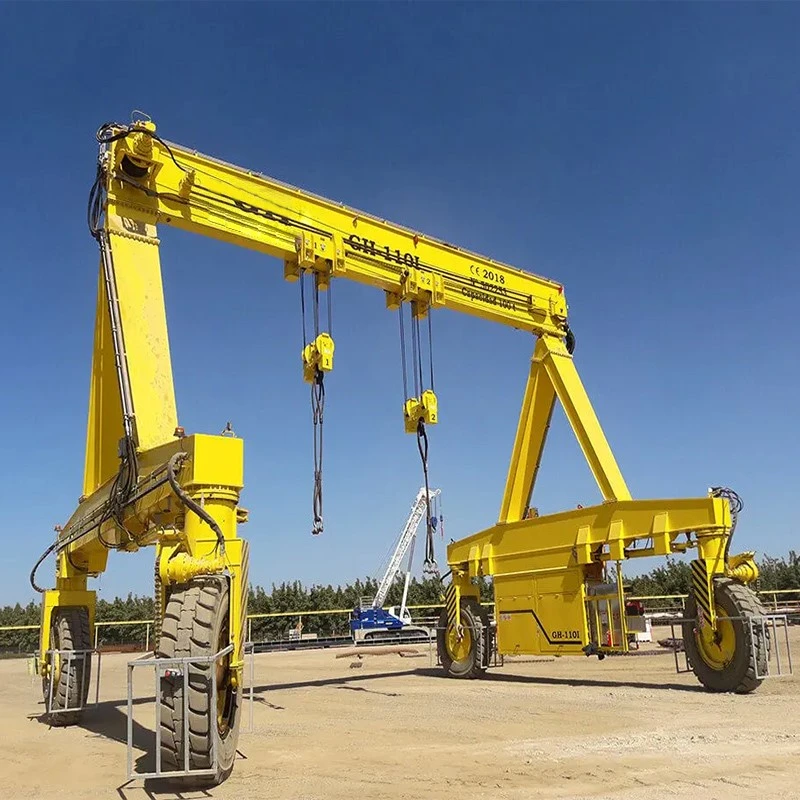 Single Girder Rubber Tyred Gantry Crane Single Girder Rubber Tyred Gantry Crane