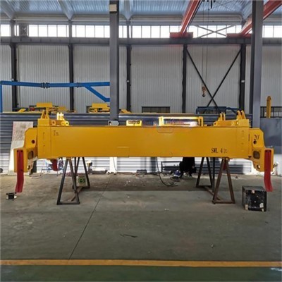 電動シングルリフト伸縮スプレッダー